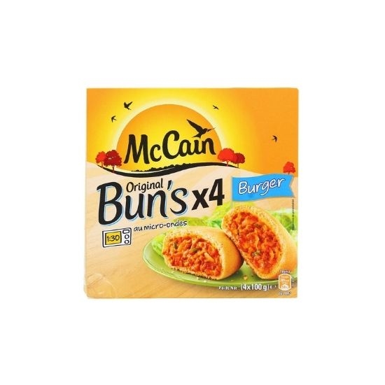 Picture of MC CAIN BUNS BURGER  400GR